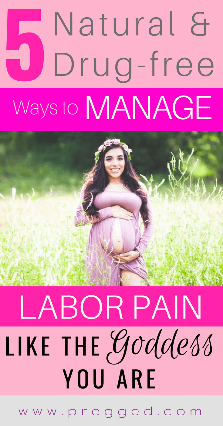 Are you a Natural Mama-to-be? Find out how to be a BIRTH GODDESS with these 5 awesome essentials for a natural and drug-free labor and birth...