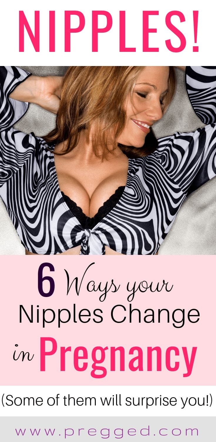 Wondering what the hell is going on with your nipples? Pregnancy brings so many changes and nipple changes are very common. The size, color and shape can all change radically. Find out what's normal and what's not....