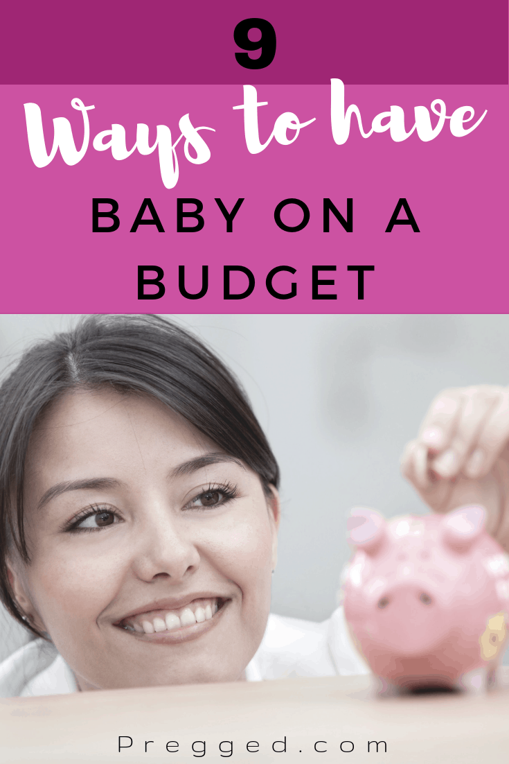 When You Want a Baby But Cash is Tight What Can You Do? You Really DON't Have to Give Up Your Dreams of a Family. Here are 9 Easy Ways to Save $$$$ and have your baby on a budget that doesn't see them going without...#pregnancy #baby #frugal #minimalist #budget