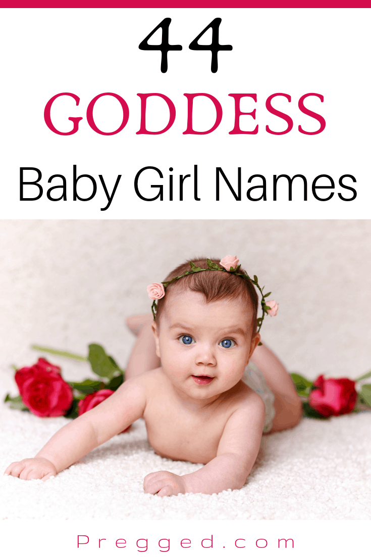 Want your baby girl to have a strong name that's steeped in history? Check out these 44 Goddess Baby Name for Girls to get some ideas...#babynames #babygirlnames #girlnames #babynameideas #goddessnames