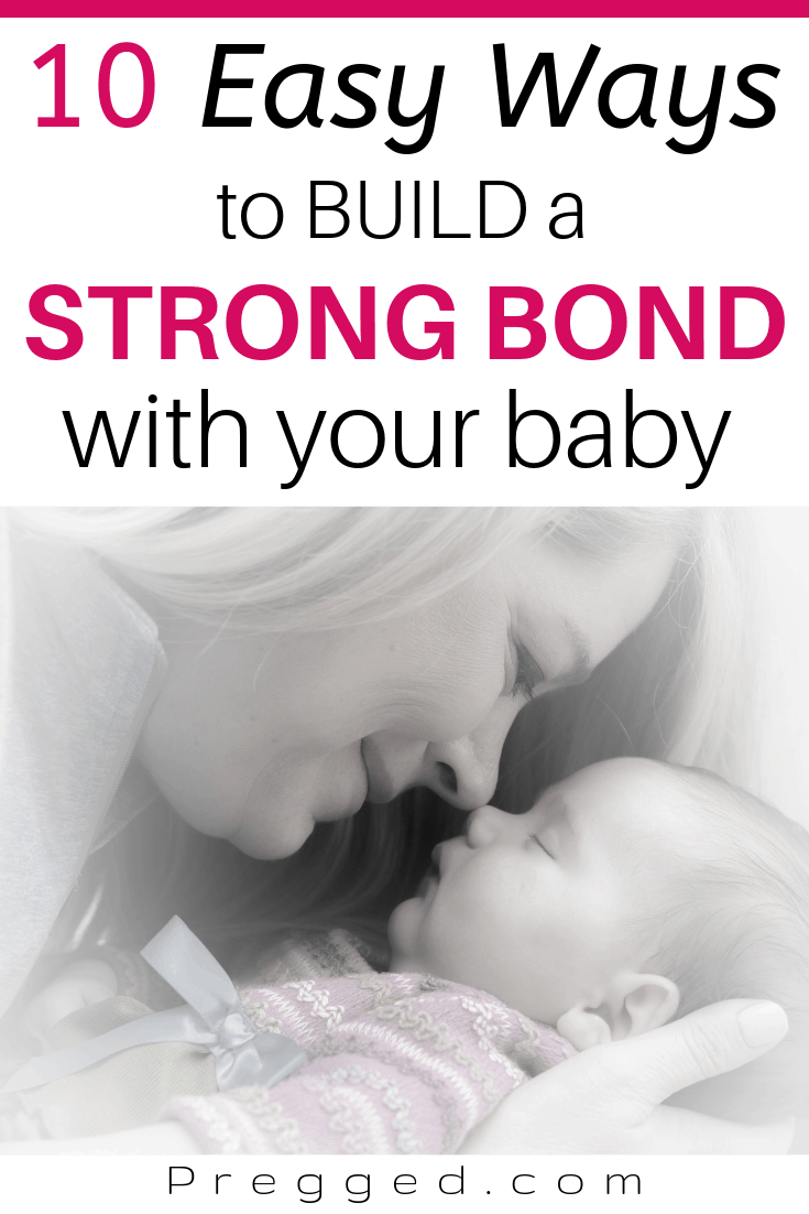 !0 Ways to Build a Rock Solid Bond with your Baby, Written by psychologist Nikki #momtobe #firsttimemom #baby #newborn #fourthtrimester